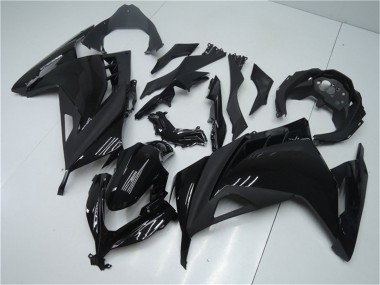Wholesale 2013-2024 Kawasaki Ninja 300 EX300R Motorcycle Fairings - Glossy Black Matte Black