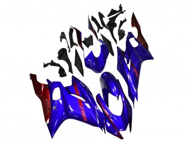 Wholesale 2017-2023 Yamaha YZF R6 Motorcycle Fairings - Blue Red