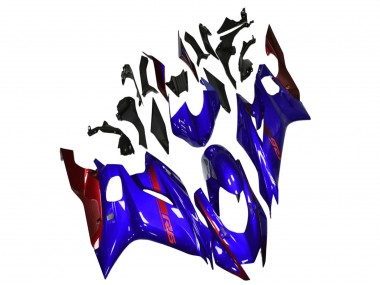 Wholesale 2017-2023 Yamaha YZF R6 Motorcycle Fairings - Blue Red