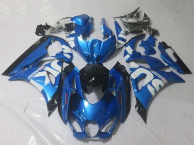 Wholesale 2017-2024 Suzuki GSXR 1000 Motorcycle Fairings - Blue White Black