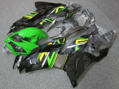 Wholesale 2019-2022 Kawasaki ZX6R Motorcycle Fairings - Green Black Yellow