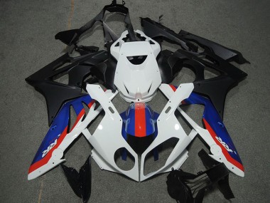 Wholesale 2009-2014 BMW S1000RR Motorcycle Fairing Kits - White Red Blue Matte Black