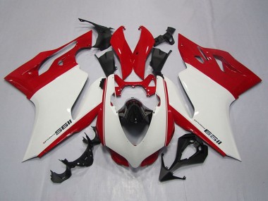 Wholesale 2011-2014 Ducati 1199 Motorcycle Fairings - White Red Black
