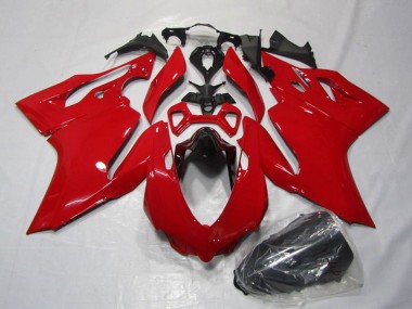Wholesale 2011-2014 Ducati 1199 Motorcycle Fairings Kits - Red