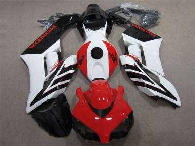 Wholesale 2004-2005 Honda CBR1000RR Motorcycle Fairing - White Red Glossy Black