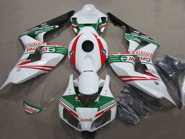 Wholesale 2006-2007 Honda CBR1000RR Motorcycle Fairings - White Red Green Glossy Black Castrol