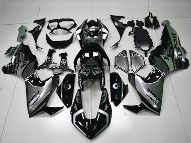 Wholesale 2017-2023 Honda CBR1000RR Motorcycle Fairings - Silver Glossy Black HRC