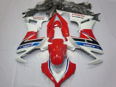 Wholesale 2013-2015 Honda CBR500R Motorcycle Fairings - White Red Blue Glossy Black HRC