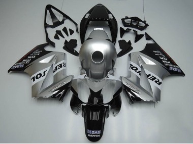 Wholesale 2002-2013 Honda VFR 800 Motorcycle Fairings - Silver White Glossy Black Repsol