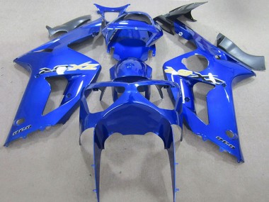 Wholesale 2003-2004 Kawasaki ZX6R Motorcycle Fairing - Blue