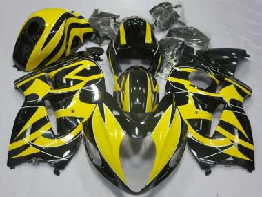 Wholesale 1996-2007 Suzuki GSXR 1300 Motorcycle Fairings - Yellow Black