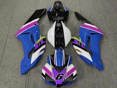 Wholesale 2004-2005 Honda CBR1000RR Motorcycle Fairings - White Blue Purple Yellow Glossy Black 6