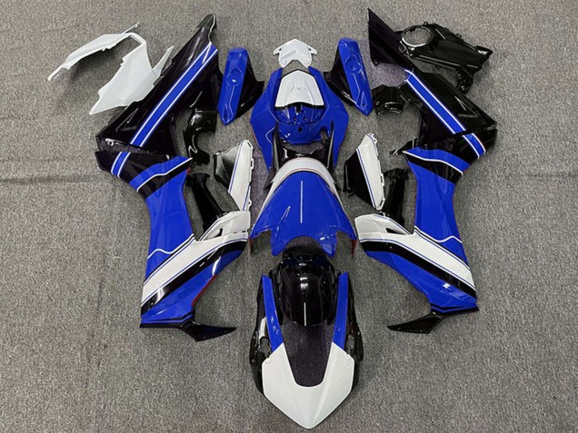 2017-2023 Honda CBR1000RR Motorcycle Fairings - White Blue Glossy Black