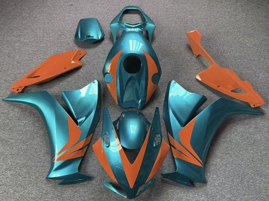 Wholesale 2012-2016 Honda CBR1000RR Motorcycle Fairings - Cyan Blue Orange