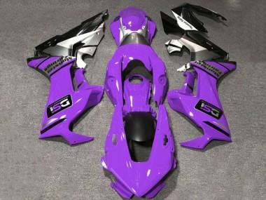 Wholesale 2017-2023 Honda CBR1000RR Motorcycle Fairings - Purple White Silver Glossy Black DSI