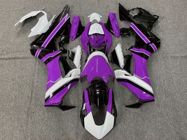 Wholesale 2017-2023 Honda CBR1000RR Motorcycle Fairing - White Purple Glossy Black