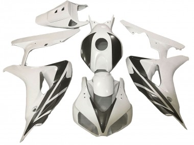 Wholesale 2006-2007 Honda CBR1000RR Motorcycle Fairings - White Black Stripe