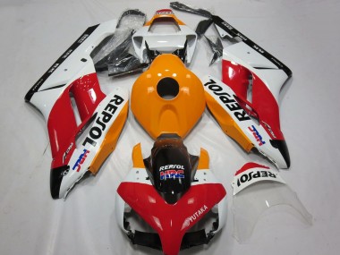 Wholesale 2004-2005 Honda CBR1000RR Motorcycle Fairing - White Orange Red Glossy Black Repsol HRC