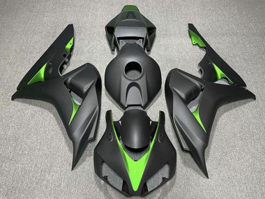 Wholesale 2006-2007 Honda CBR1000RR Motorcycle Fairings - Matte Black Green