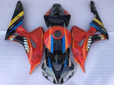 Wholesale 2006-2007 Honda CBR1000RR Motorcycle Fairings - Red Blue Yellow Glossy Black Shark