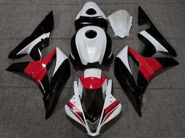 Wholesale 2007-2008 Honda CBR600RR Motorcycle Fairings - White Red Glossy Black