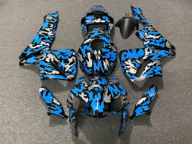 Wholesale 2005-2006 Honda CBR600RR Motorcycle Fairings - Camouflage Blue