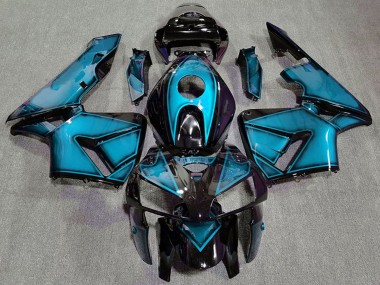 Wholesale 2005-2006 Honda CBR600RR Motorcycle Fairings - Deep Light Blue