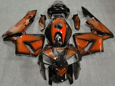Wholesale 2005-2006 Honda CBR600RR Motorcycle Fairings - Deep Orange