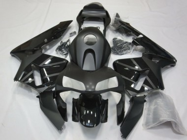 Wholesale 2003-2004 Honda CBR600RR Motorcycle Fairings - Glossy Black Matte Black