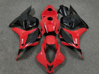 Wholesale 2009-2012 Honda CBR600RR Motorcycle Fairings - Red Glossy Black OEM Style