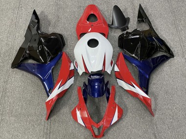 Wholesale 2009-2012 Honda CBR600RR Motorcycle Fairings - White Red Blue Glossy Black