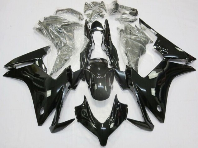 2013-2015 Honda CBR500R Motorcycle Fairings - Glossy Black