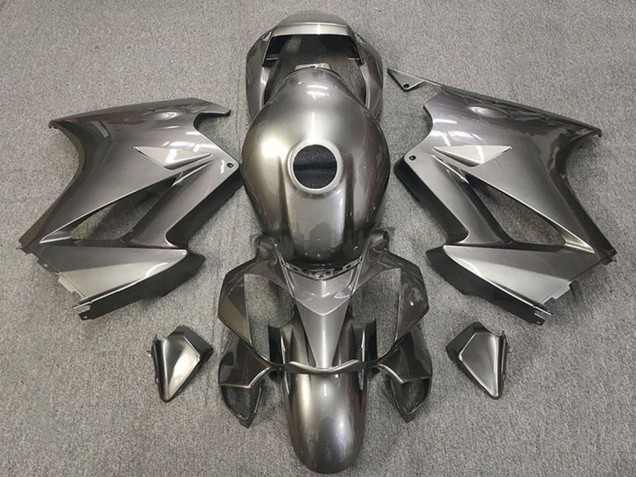 2002-2013 Honda VFR 800 Motorcycle Fairings - Glossy Grey