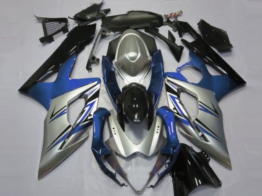 Wholesale 2005-2006 Suzuki GSXR 1000 Motorcycle Fairings - Blue Silver Black