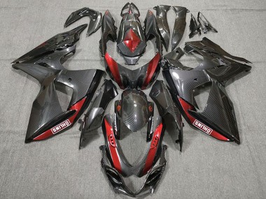 Wholesale 2009-2016 Suzuki GSXR 1000 Motorcycle Fairings - Carbon Fiber Red