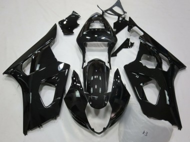 Wholesale 2003-2004 Suzuki GSXR 1000 Motorcycle Fairings - Glossy Black