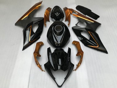 Wholesale 2005-2006 Suzuki GSXR 1000 Motorcycle Fairings - Glossy Black Bronze