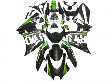 Wholesale 2017-2024 Suzuki GSXR 1000 Motorcycle Fairings - Matte Black Green