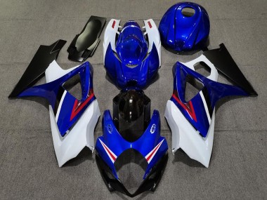 Wholesale 2007-2008 Suzuki GSXR 1000 Motorcycle Fairings - White Blue Red Black OEM Style