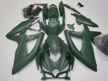 Wholesale 2008-2010 Suzuki GSXR 600 / GSXR 750 Motorcycle Fairings - Army Green