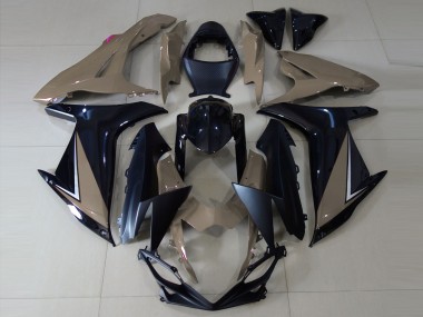 Wholesale 2011-2024 Suzuki GSXR 600 / GSXR 750 Motorcycle Fairings - Grey Glossy Black Matte Black