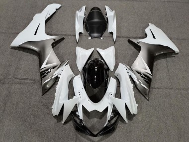 Wholesale 2011-2024 Suzuki GSXR 600 / GSXR 750 Motorcycle Fairings - White Grey Black