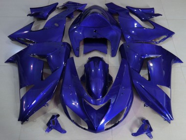 Wholesale 2006-2007 Kawasaki ZX10R Motorcycle Fairings - Dark Blue
