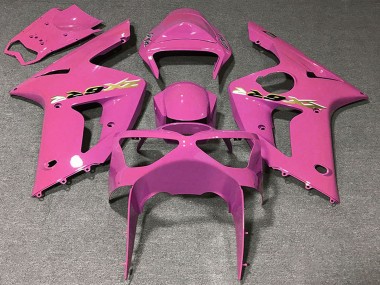 Wholesale 2003-2004 Kawasaki ZX6R Motorcycle Fairings - Pink