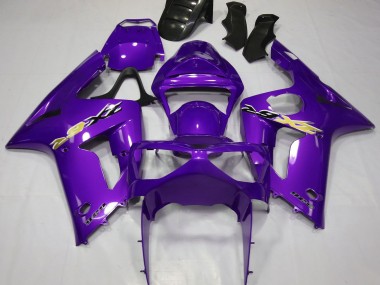 Wholesale 2003-2004 Kawasaki ZX6R Motorcycle Fairings - Purple