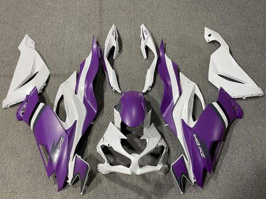 Wholesale 2019-2022 Kawasaki ZX6R Motorcycle Fairings - White Purple