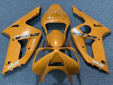 Wholesale 2003-2004 Kawasaki ZX6R Motorcycle Fairings - Orange