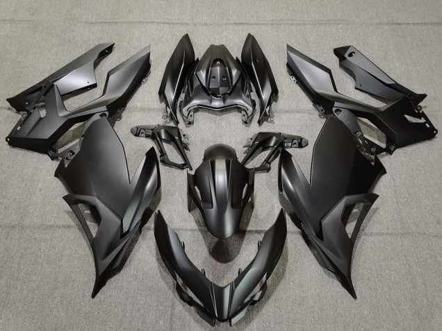 2018-2024 Kawasaki Ninja 400 Motorcycle Fairings - Matte Black