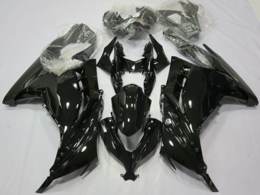 Wholesale 2013-2024 Kawasaki Ninja 300 Motorcycle Fairings - Glossy Black