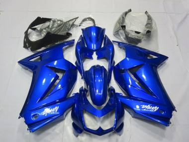 Wholesale 2008-2012 Kawasaki Ninja 250 Motorcycle Fairings - Blue White Ninja
